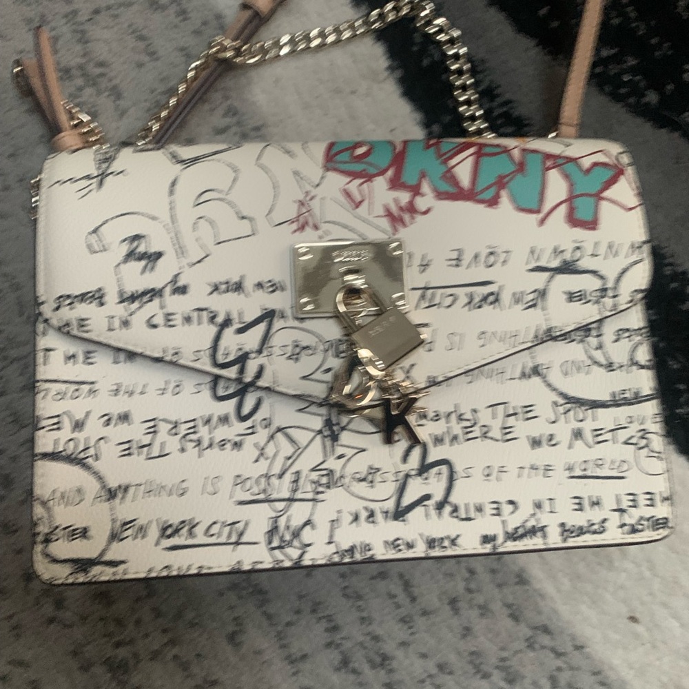 DKNY cross over body purse